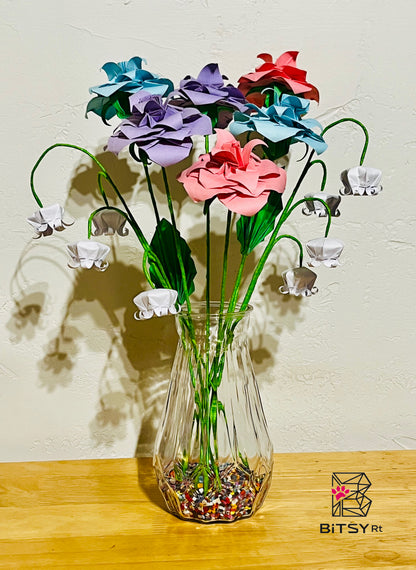 Combo 1: Roses + Lily of the Valley