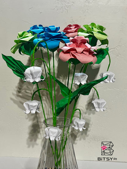 Combo 1: Roses + Lily of the Valley