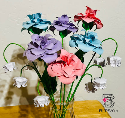 Combo 1: Roses + Lily of the Valley