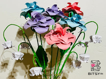 Combo 1: Roses + Lily of the Valley