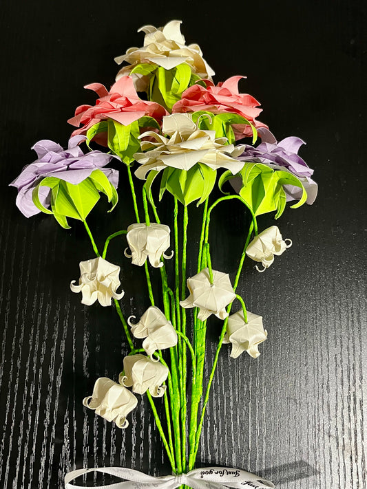 Combo 1: Roses + Lily of the Valley