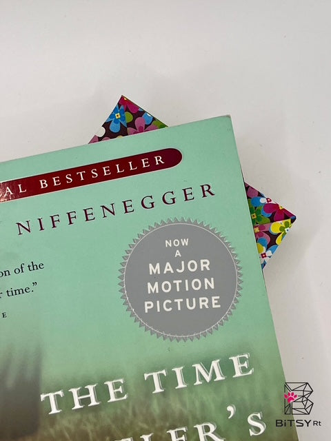 Handmade Origami Flower Bookmark