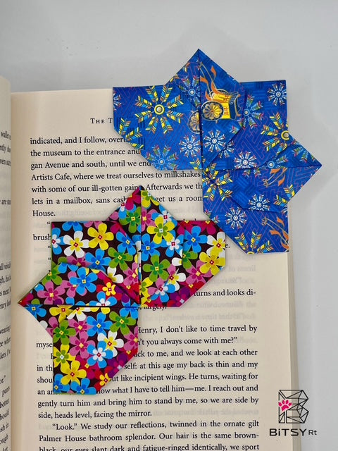 Handmade Origami Flower Bookmark